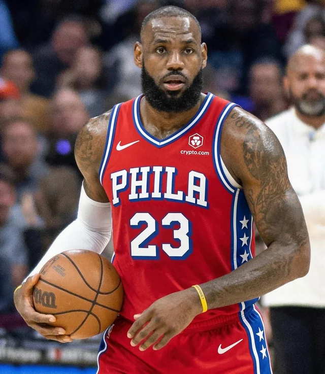 LeBron James to the Philadelphia 76ers
